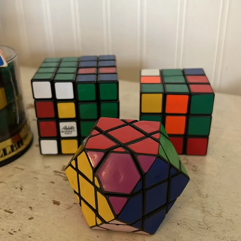 Lot Vintage Rubik’s cube puzzles Alexander’s star & more
